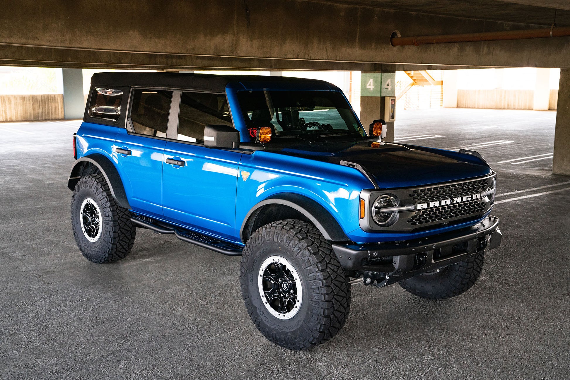 2021-22 Ford Bronco; OE Plus Series Side Steps? by DV8 Offroad
