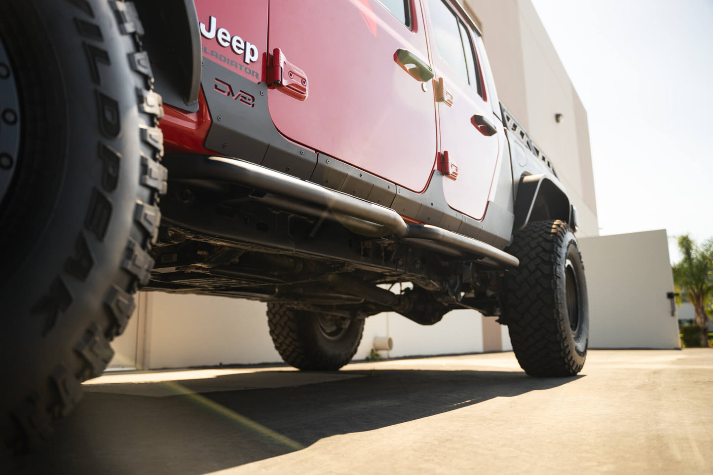 Jeep Gladiator JT OE Plus Side Steps by DV8 Offroad