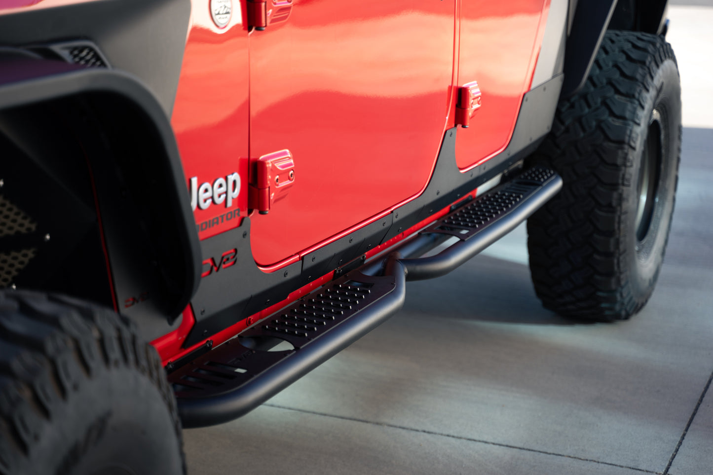 3mm thick steel plate to protect agianst rocks and debris. by DV8 Offroad