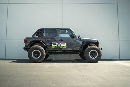 Jeep Wrangler JL OE Plus 4-Door Side Steps by DV8 Offroad