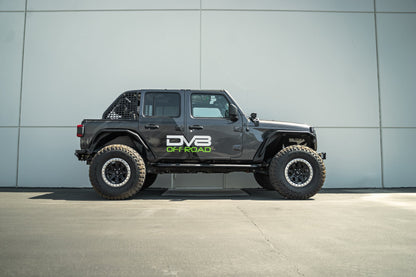 Jeep Wrangler JL OE Plus 4-Door Side Steps by DV8 Offroad