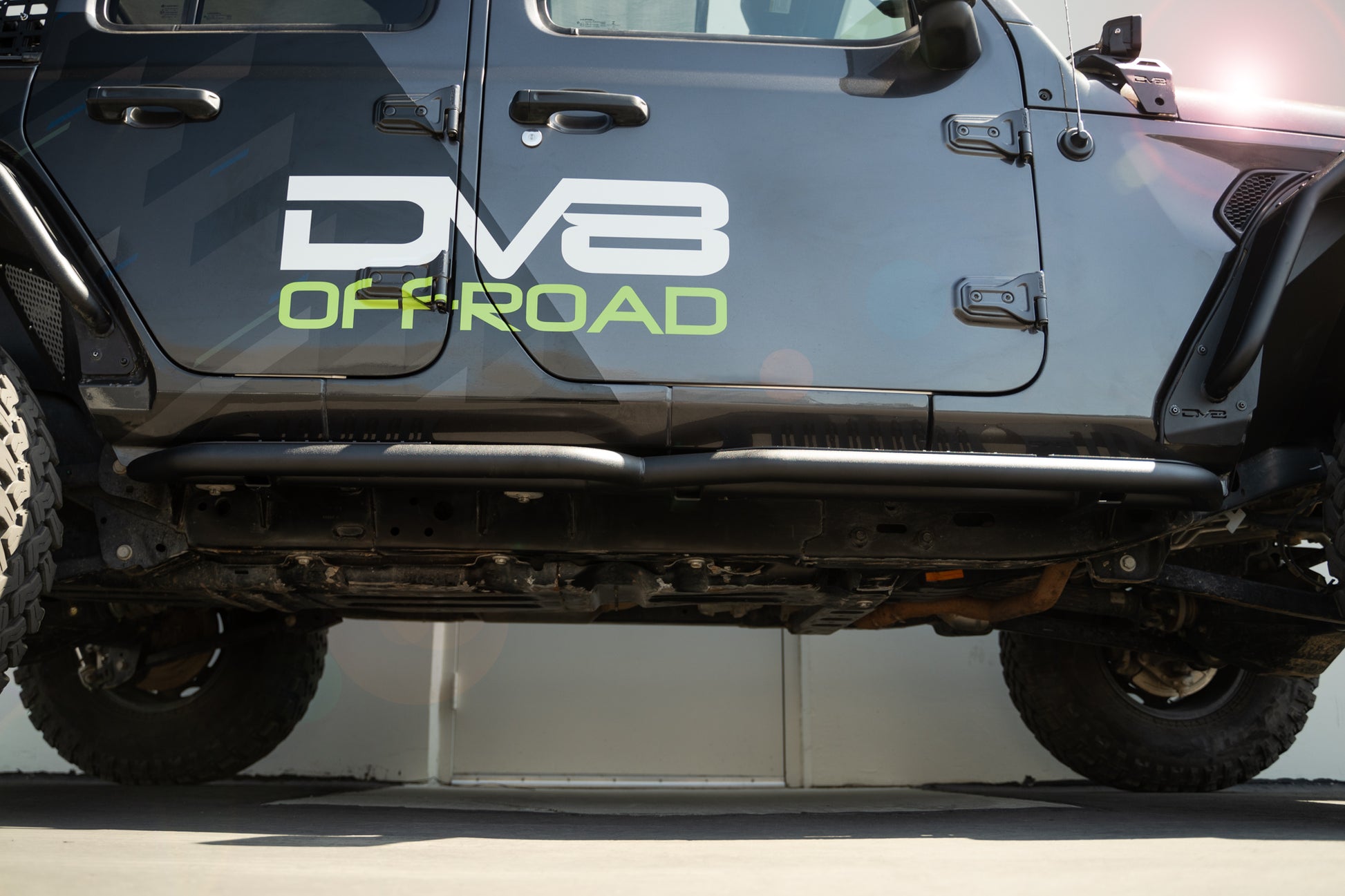 Jeep Wrangler JL OE Plus 4-Door Side Steps by DV8 Offroad
