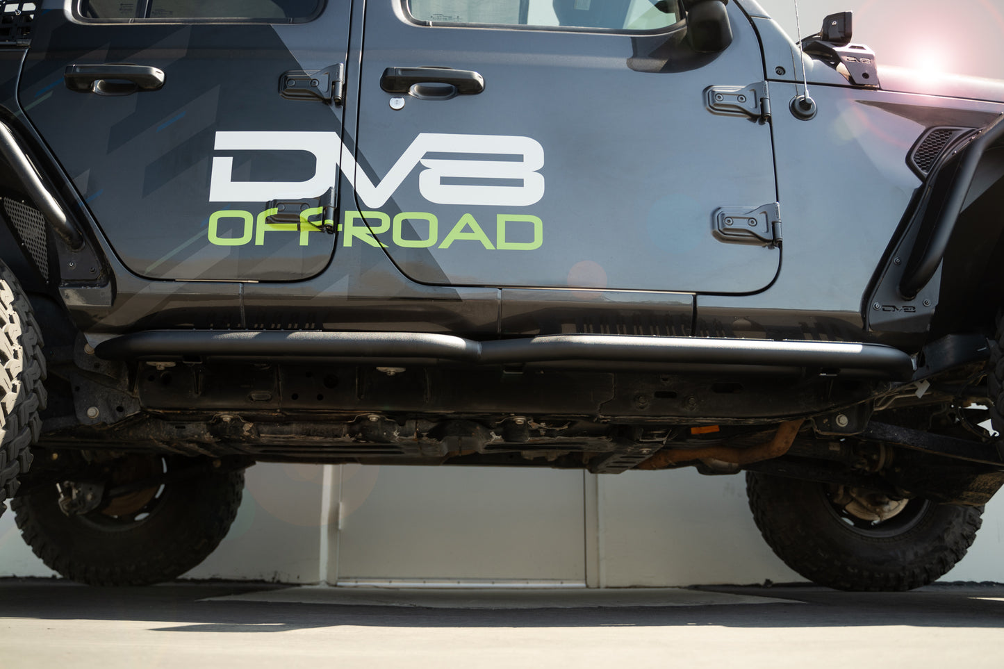 Jeep Wrangler JL OE Plus 4-Door Side Steps by DV8 Offroad
