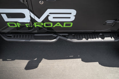 Jeep Wrangler JL OE Plus 4-Door Side Steps by DV8 Offroad