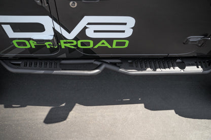 Jeep Wrangler JL OE Plus 4-Door Side Steps by DV8 Offroad