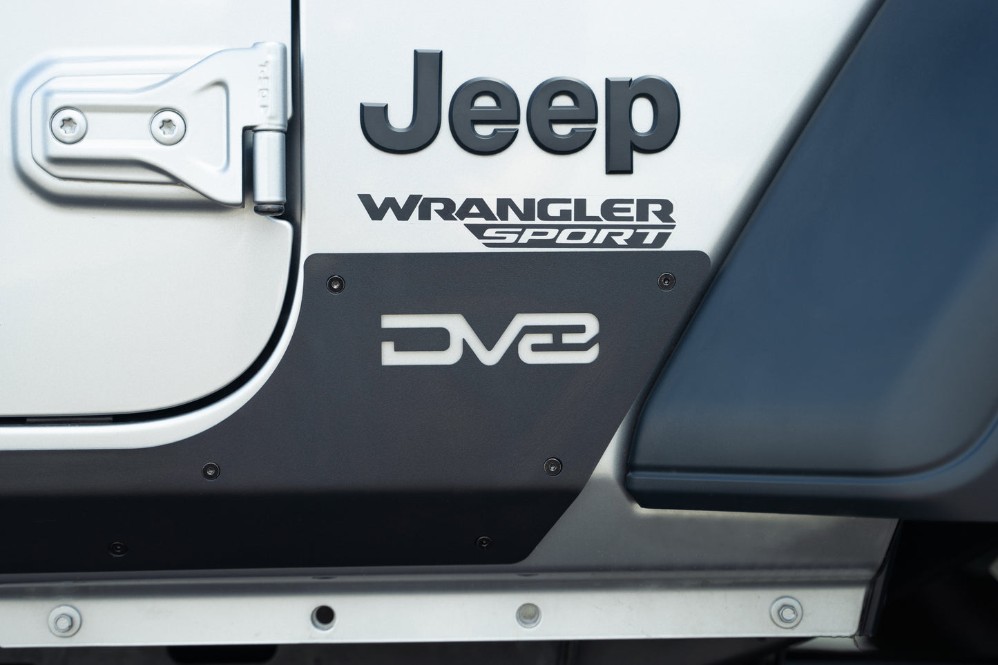 3mm thick steel plate to protect agianst rocks and debris. by DV8 Offroad