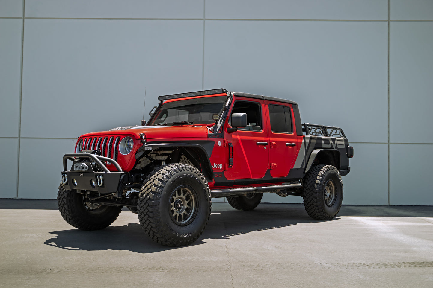 Jeep Wrangler JK/JL & Gladiator JT Hinge Mounted Steps by DV8 Offroad
