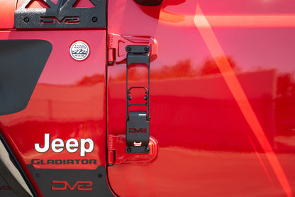 Jeep Wrangler JK/JL & Gladiator JT Hinge Mounted Steps by DV8 Offroad