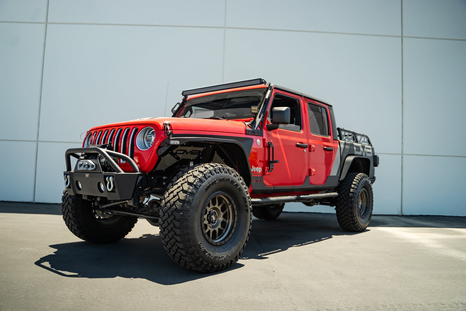 Jeep Wrangler JK/JL & Gladiator JT Hinge Mounted Steps by DV8 Offroad