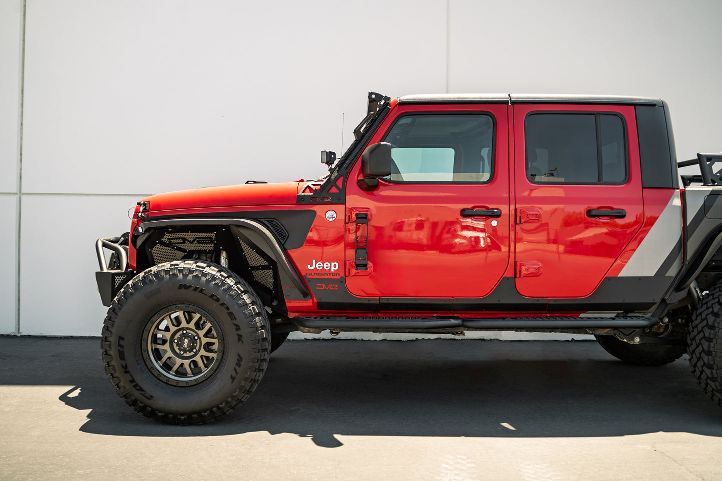 Jeep Wrangler JK/JL & Gladiator JT Hinge Mounted Steps by DV8 Offroad