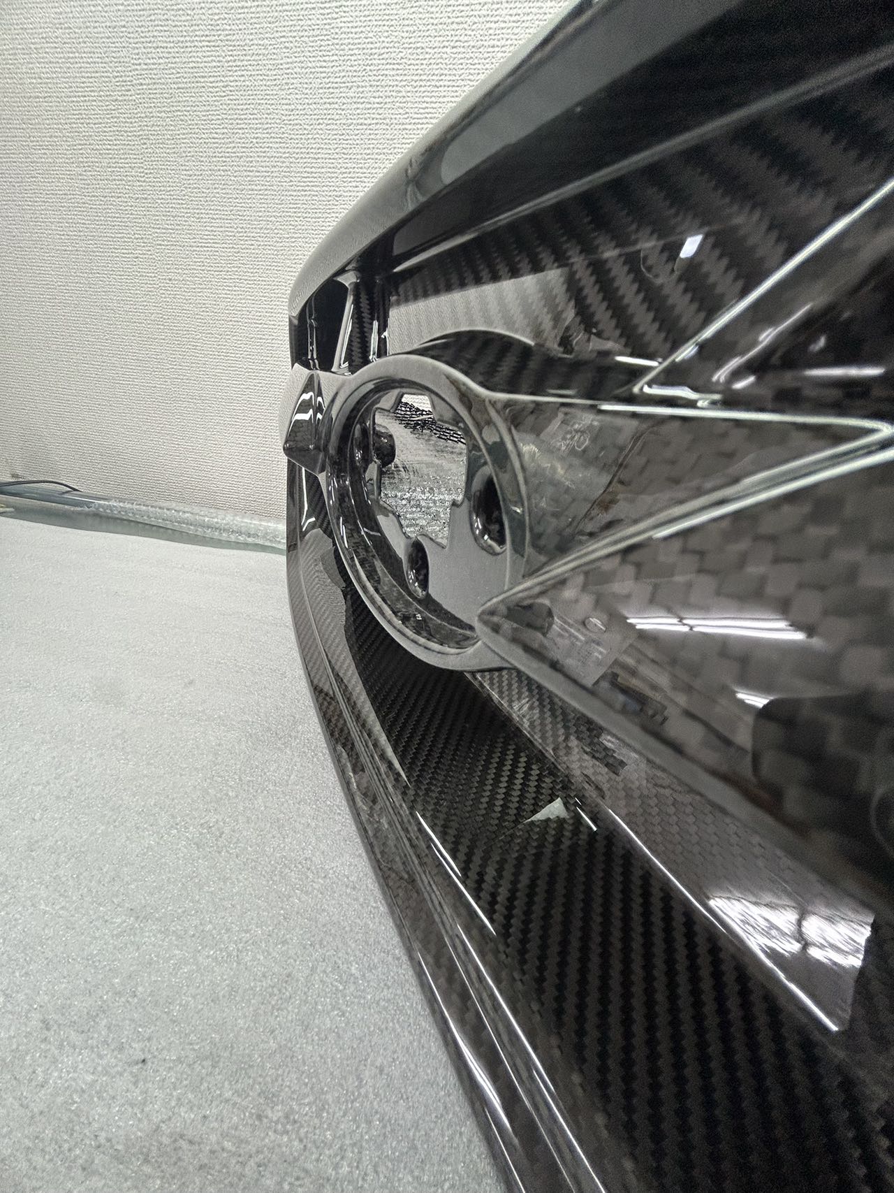 OLM LE Carbon Fiber Front Alpha Grille - 2022-2025 WRX by MYX Automotive