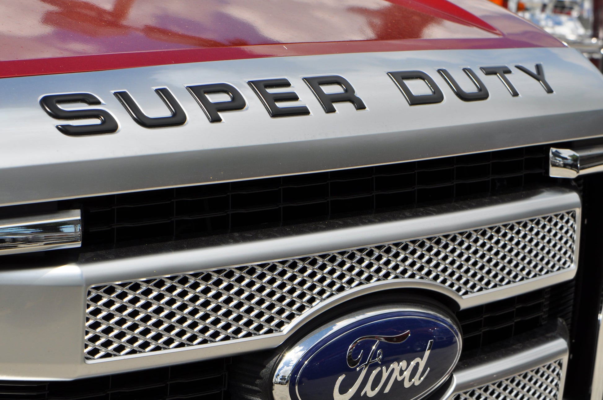 Hood Letter Inserts Fits 2008-2016 Ford Super Duty by Tufskinz.com