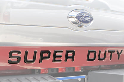 Tailgate Letter Inserts Fits 2008-2016 Ford Super Duty by Tufskinz.com