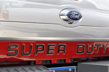 Tailgate Letter Inserts Fits 2008-2016 Ford Super Duty by Tufskinz.com