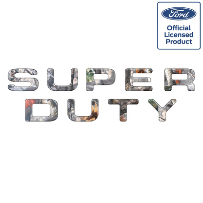 Tailgate Letter Inserts Fits 2008-2016 Ford Super Duty by Tufskinz.com