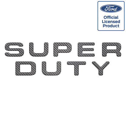 Tailgate Letter Inserts Fits 2008-2016 Ford Super Duty by Tufskinz.com