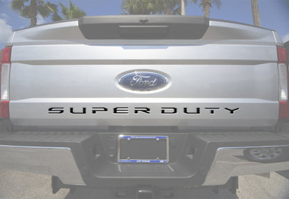 Tailgate Letter Inserts Fits 2017-2019 Ford Super Duty by Tufskinz.com