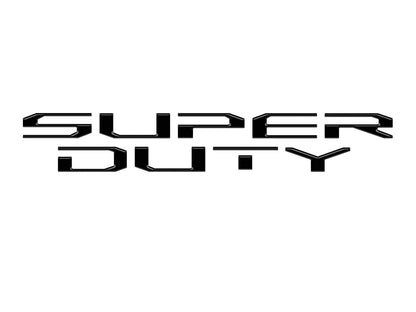 Hood Letter Inserts Fits 2017-2022 Ford Super Duty by Tufskinz.com