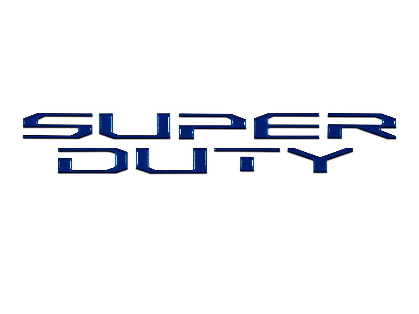 Hood Letter Inserts Fits 2017-2022 Ford Super Duty by Tufskinz.com