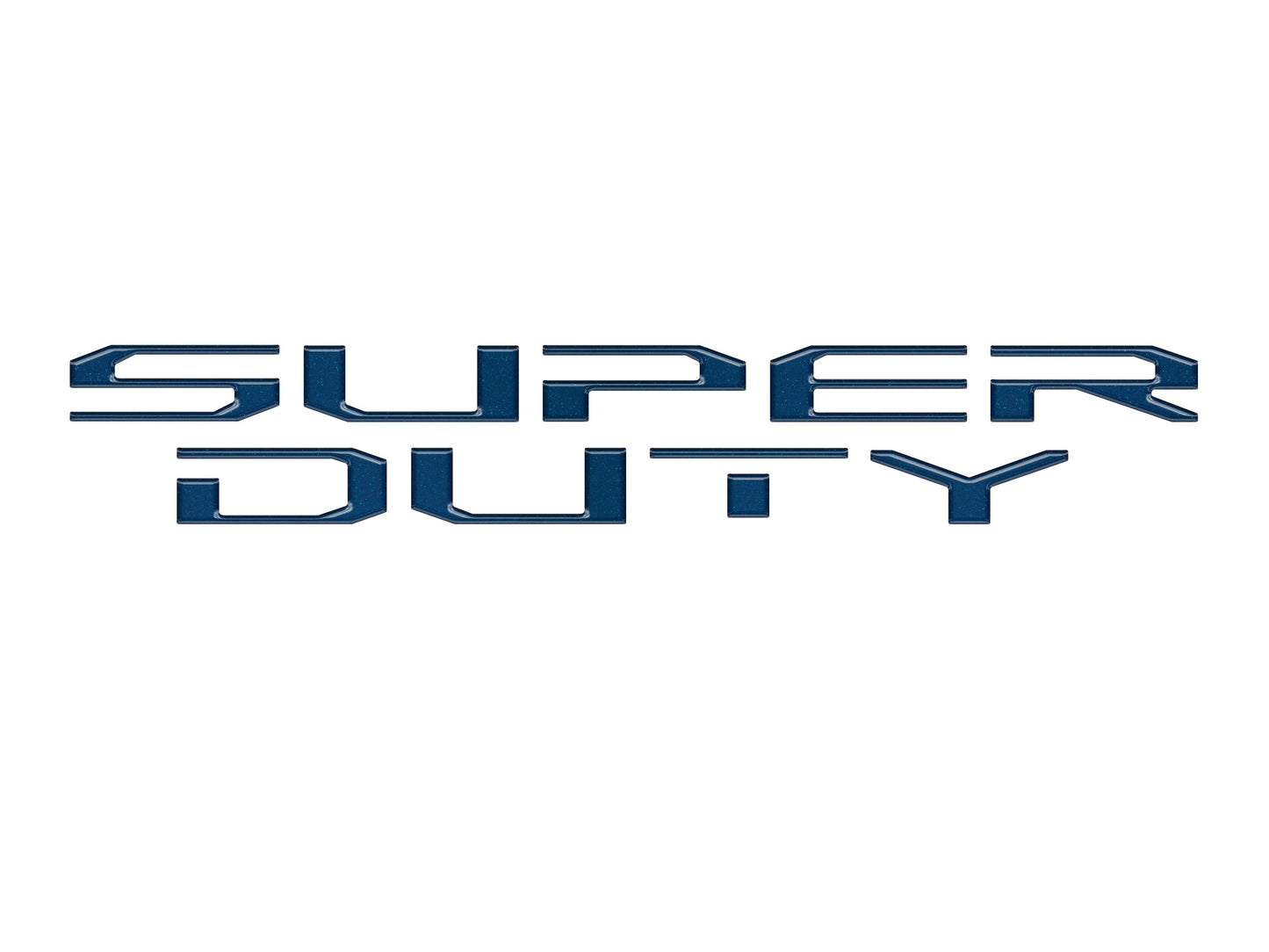 Hood Letter Inserts Fits 2017-2022 Ford Super Duty by Tufskinz.com