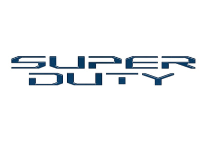 Hood Letter Inserts Fits 2017-2022 Ford Super Duty by Tufskinz.com