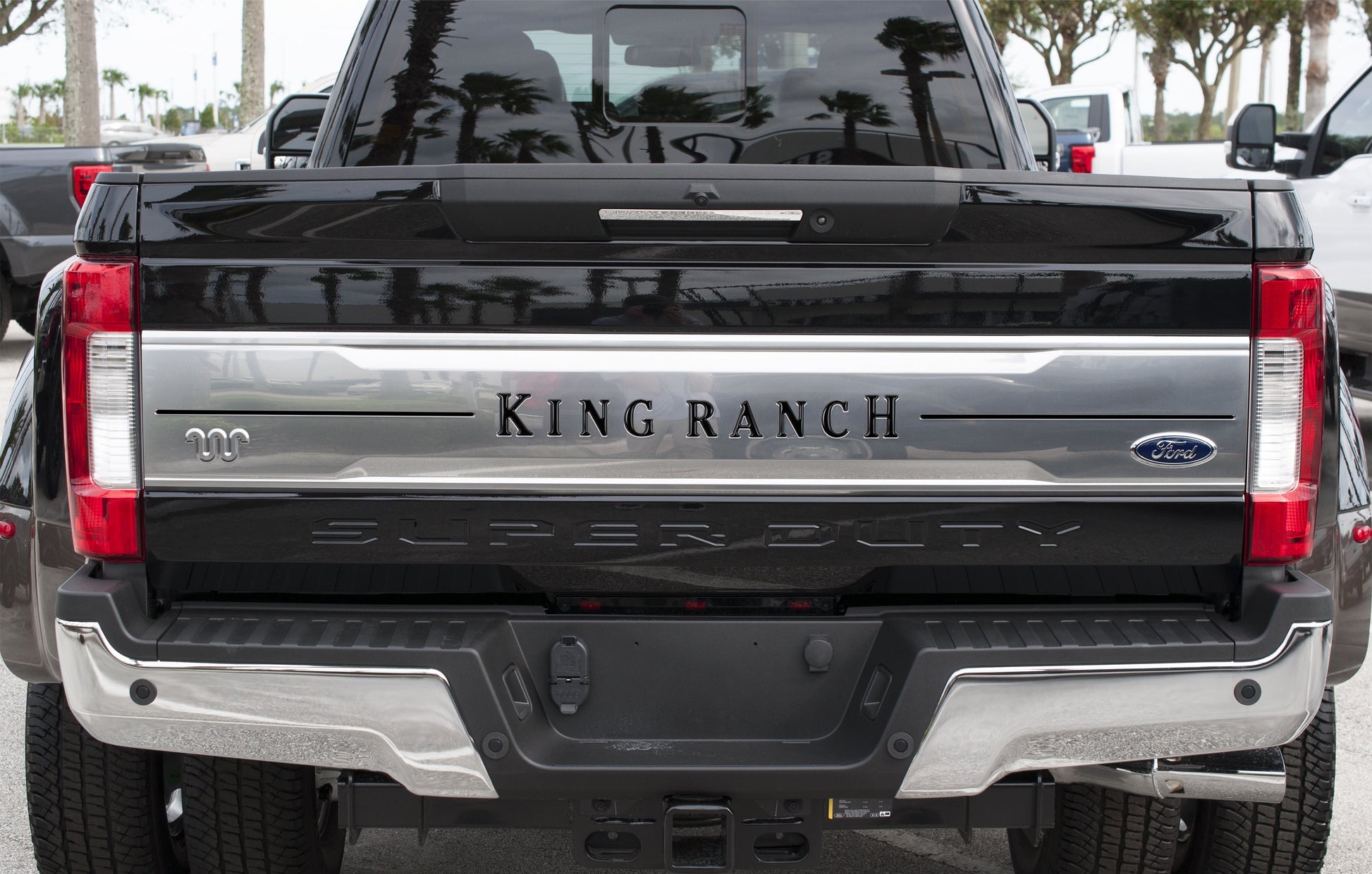 Tailgate Letter Inserts Fits 2017-2019 Ford Super Duty King Ranch by Tufskinz.com