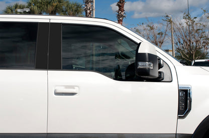 Door Pillars Accent Trim Fits 2017-2022 Ford Super Duty by Tufskinz.com