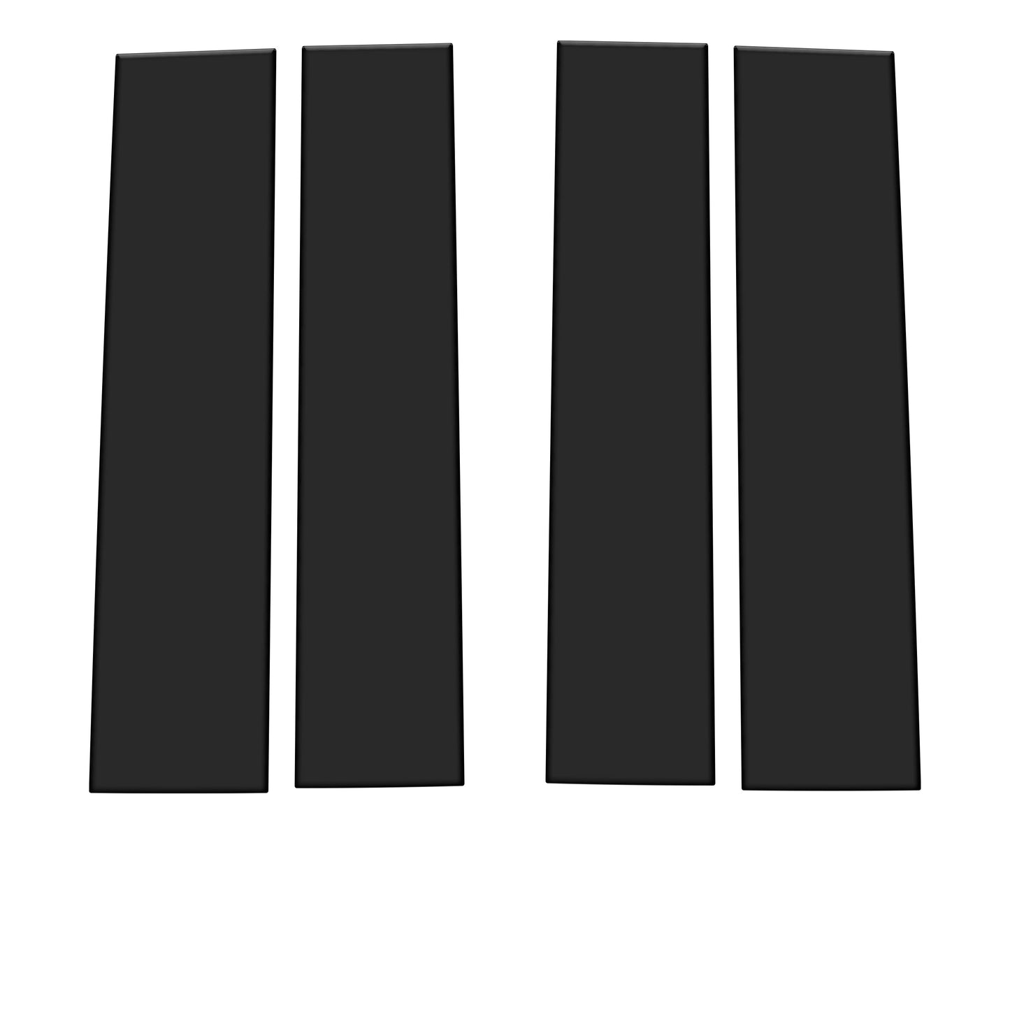 Door Pillars Accent Trim Fits 2017-2022 Ford Super Duty by Tufskinz.com