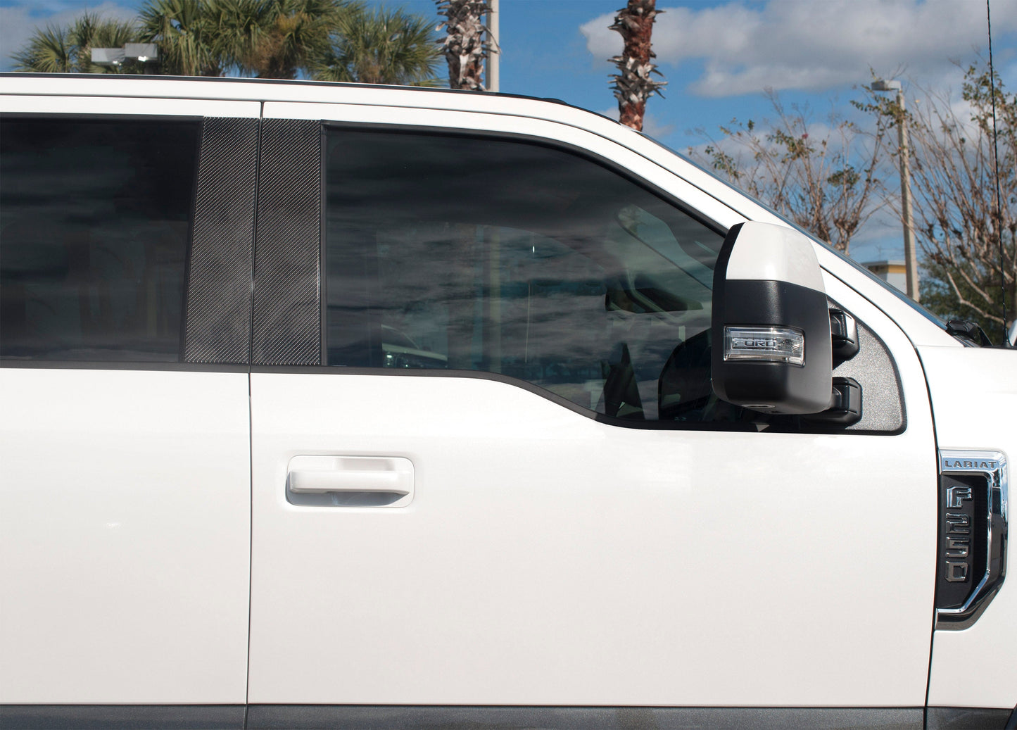 Door Pillars Accent Trim Fits 2015-2024 Ford F-150 by Tufskinz.com