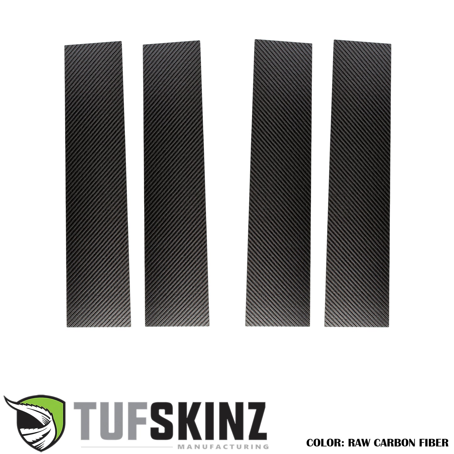 Door Pillars Accent Trim Fits 2017-2022 Ford Super Duty by Tufskinz.com