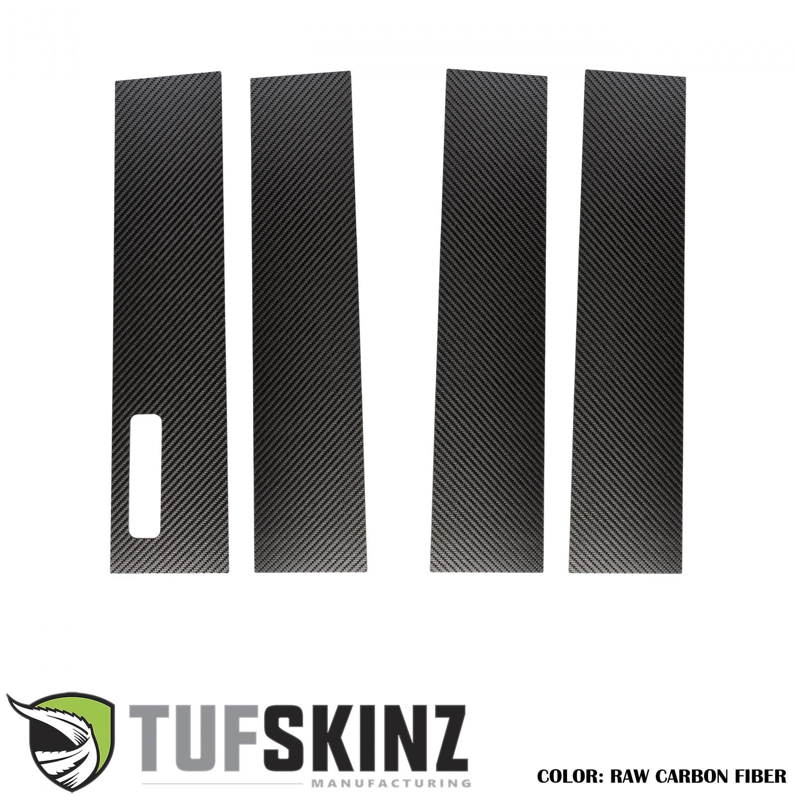 Door Pillars Accent Trim Fits 2017-2022 Ford Super Duty by Tufskinz.com