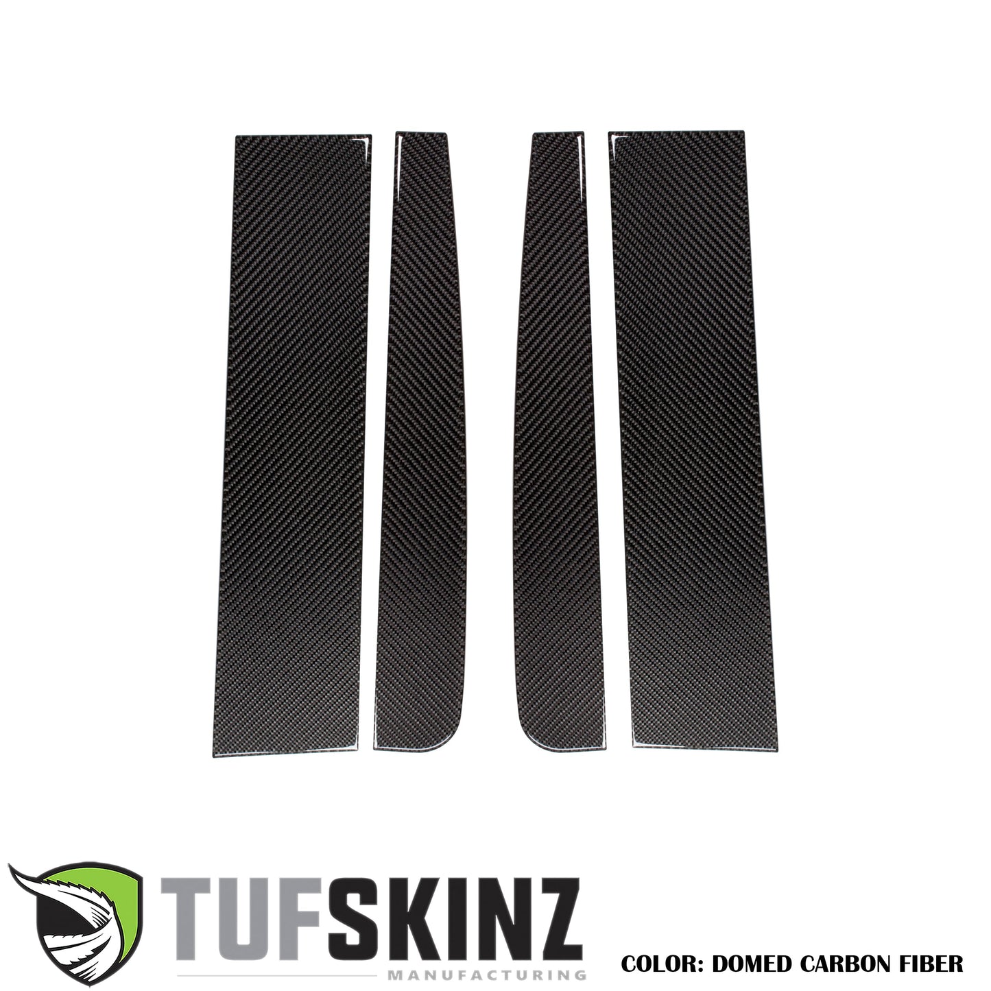 Door Pillars Accent Trim Fits 2017-2022 Ford Super Duty by Tufskinz.com