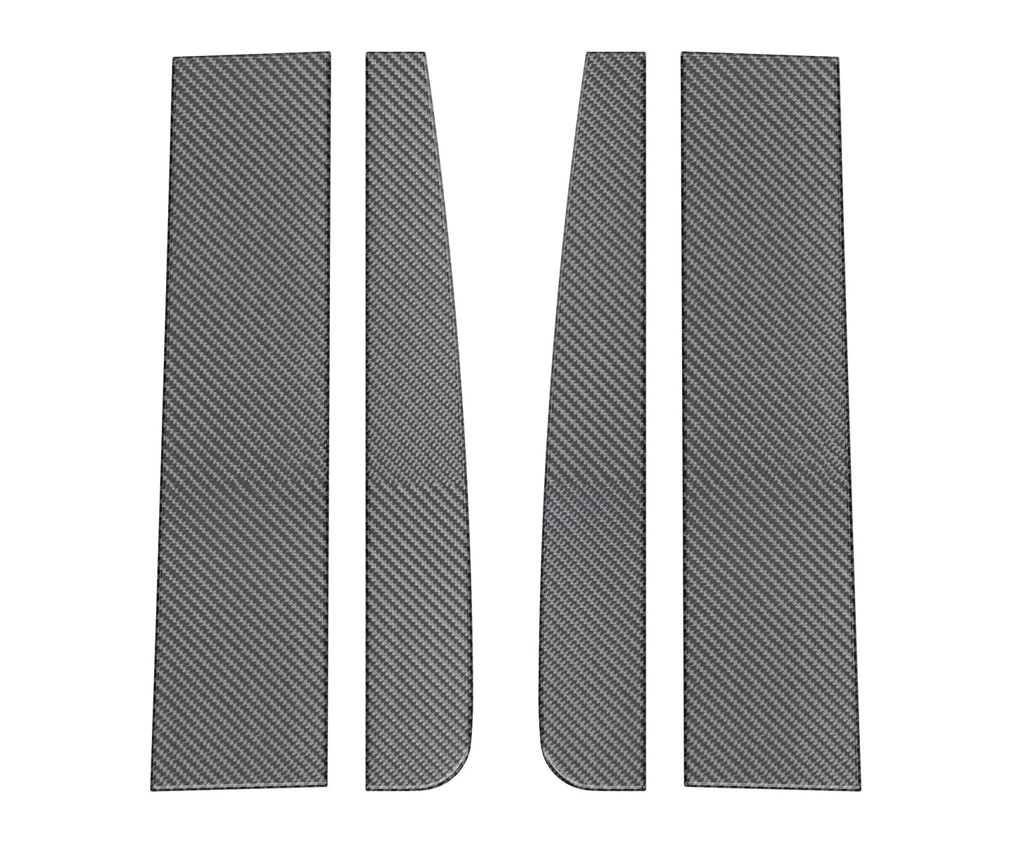 Door Pillars Accent Trim Fits 2015-2024 Ford F-150 by Tufskinz.com
