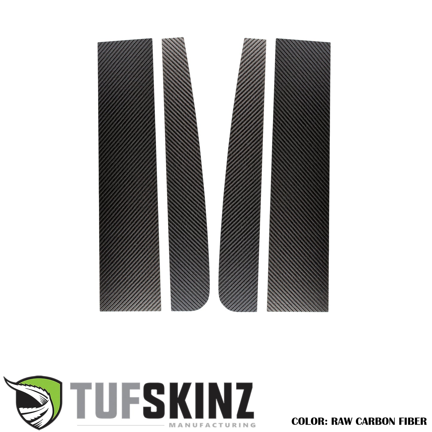 Door Pillars Accent Trim Fits 2017-2022 Ford Super Duty by Tufskinz.com