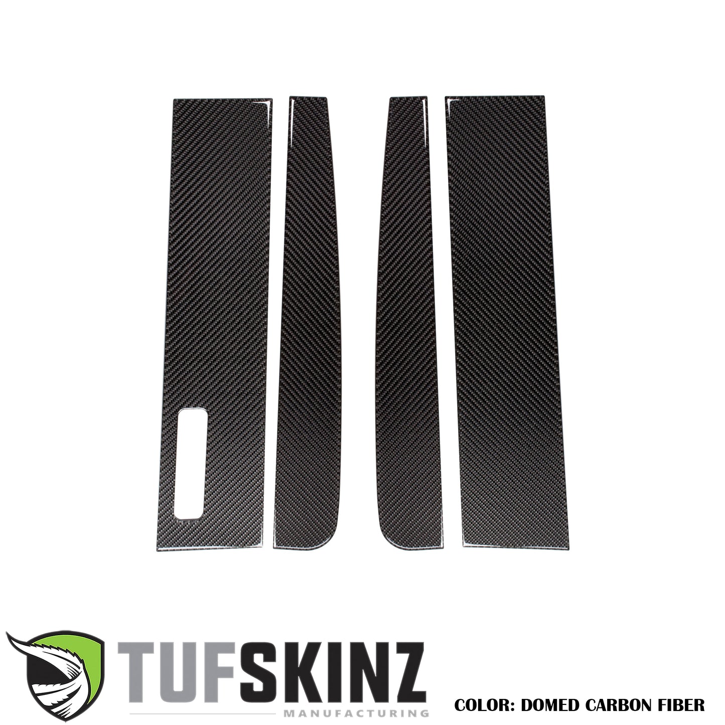 Door Pillars Accent Trim Fits 2017-2022 Ford Super Duty by Tufskinz.com
