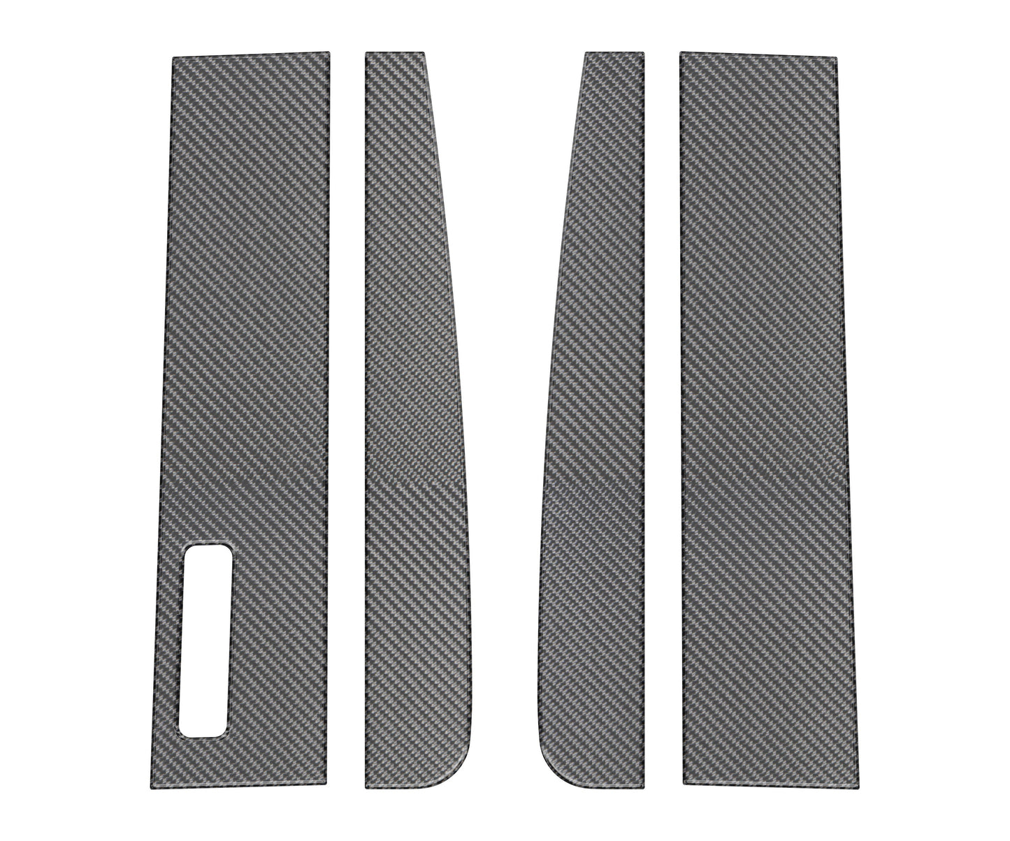 Door Pillars Accent Trim Fits 2015-2024 Ford F-150 by Tufskinz.com