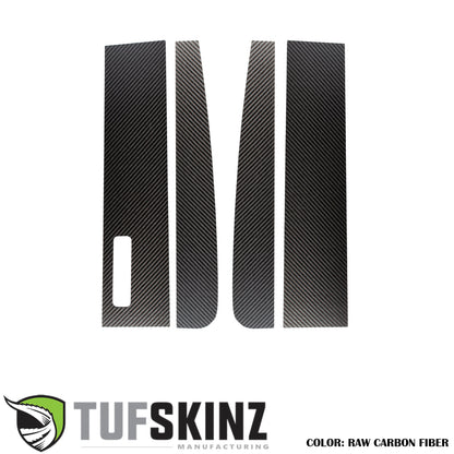 Door Pillars Accent Trim Fits 2017-2022 Ford Super Duty by Tufskinz.com