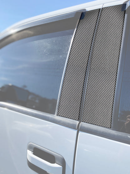 Door Pillars Accent Trim Fits 2009-2014 Ford F-150 (Super Crew/Super Cab) by Tufskinz.com