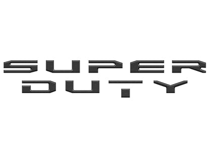 Glove Box Letter Inserts Fits 2017-2022 Ford Super Duty by Tufskinz.com