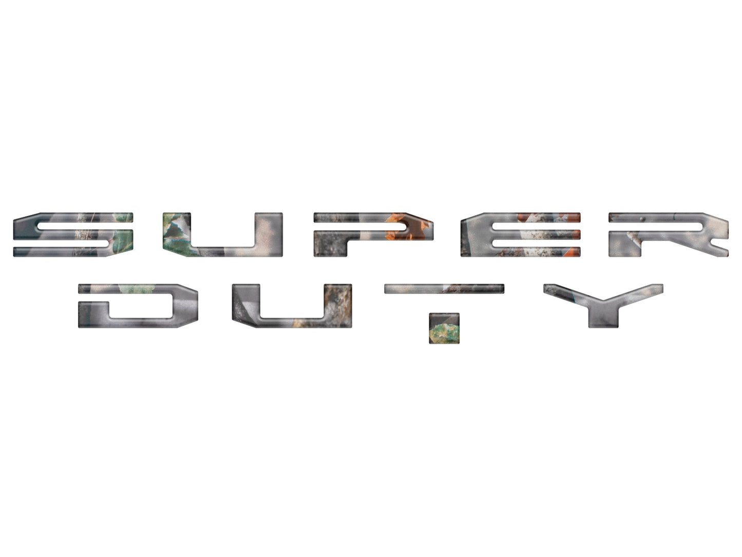 Glove Box Letter Inserts Fits 2017-2022 Ford Super Duty by Tufskinz.com