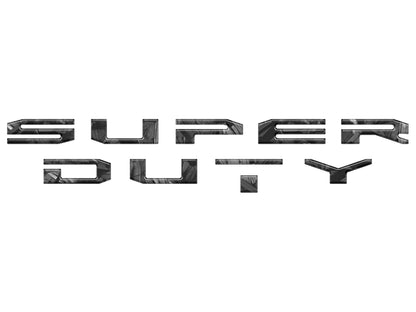 Glove Box Letter Inserts Fits 2017-2022 Ford Super Duty by Tufskinz.com