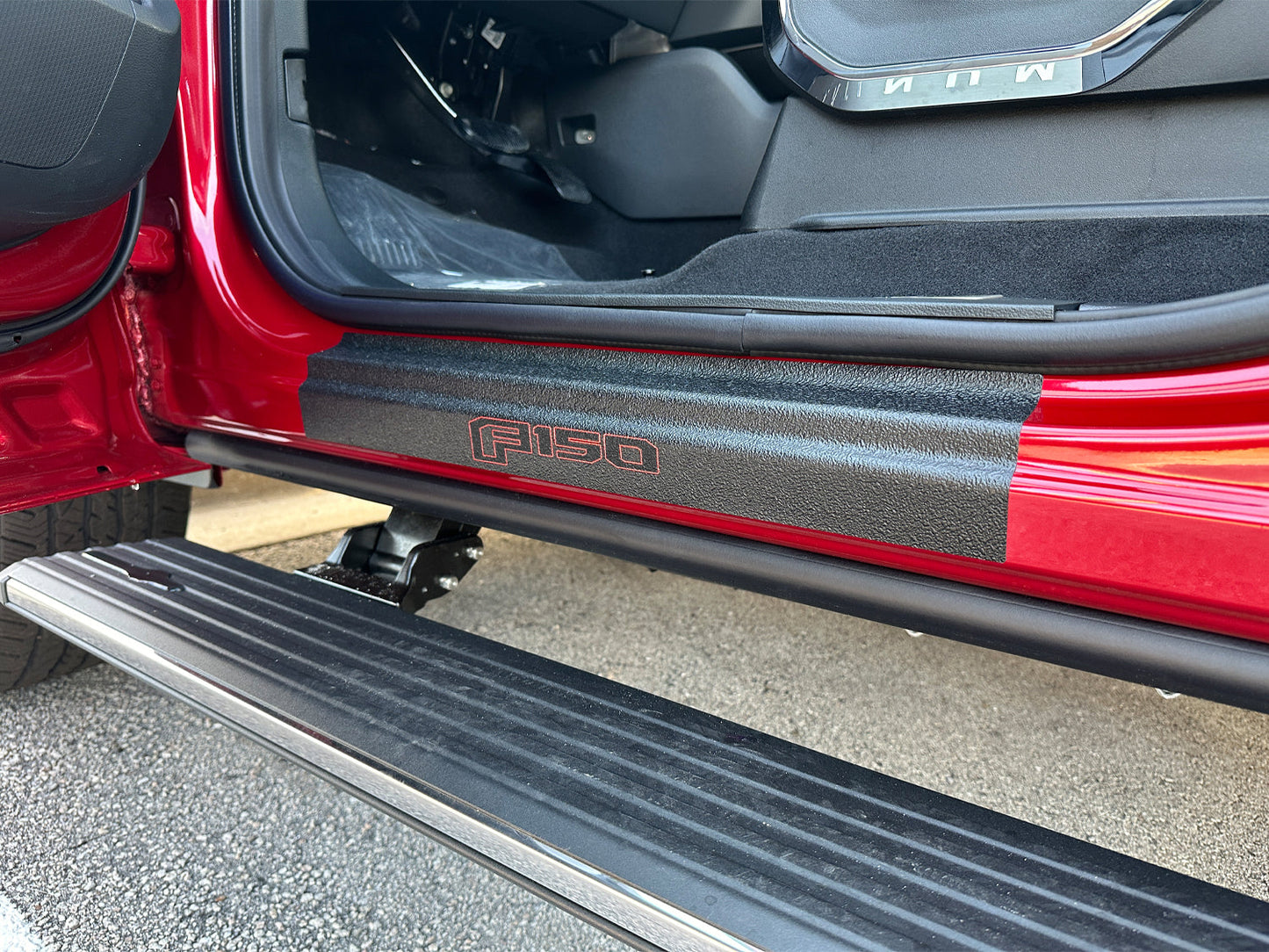 Door Sill Protection Overlays Fits 2015-2026 Ford F-150 by Tufskinz.com