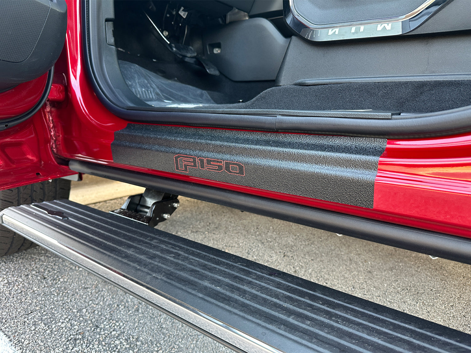 Door Sill Protection Overlays Fits 2015-2026 Ford F-150 by Tufskinz.com