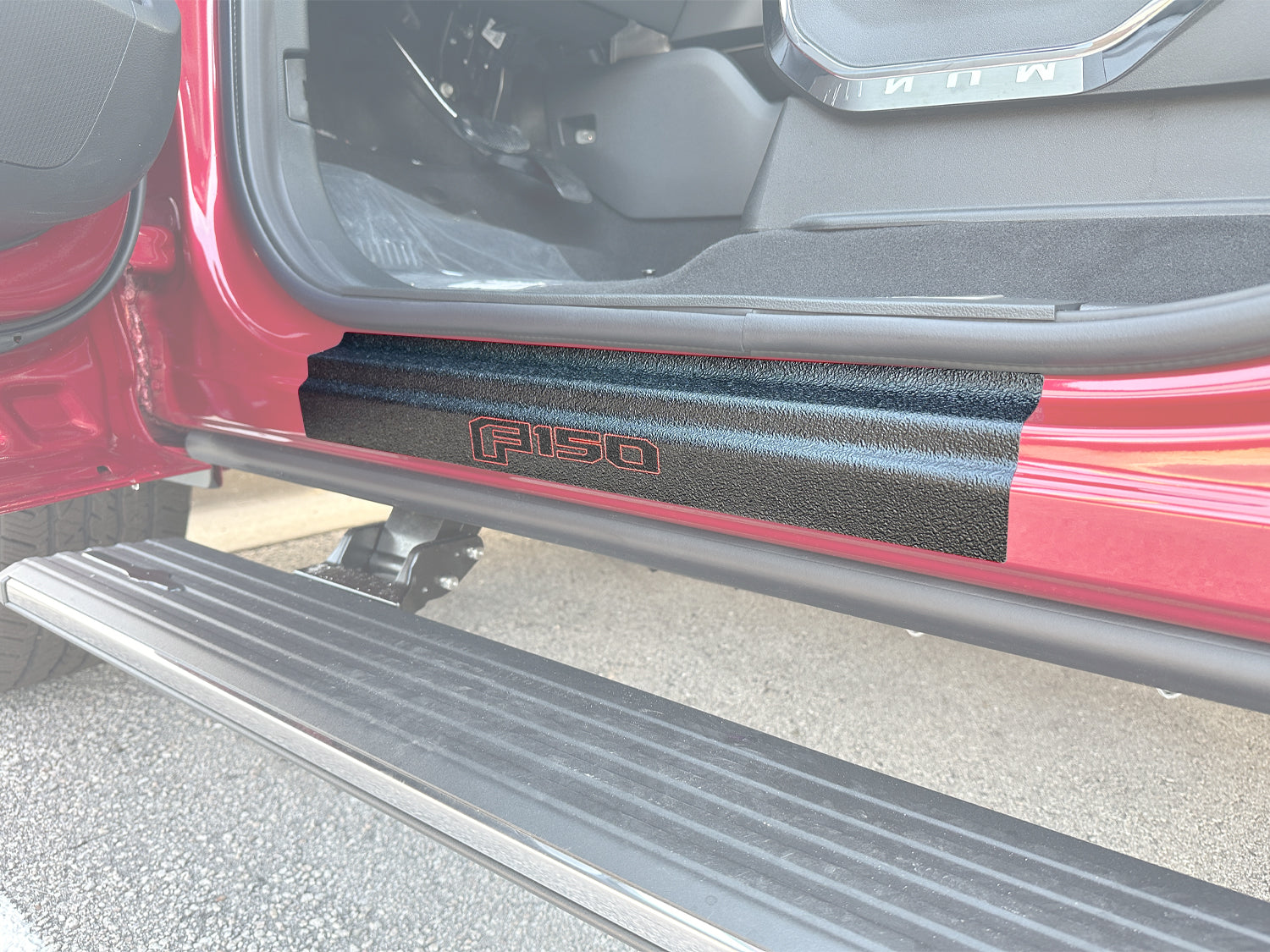 Door Sill Protection Overlays Fits 2015-2026 Ford F-150 by Tufskinz.com