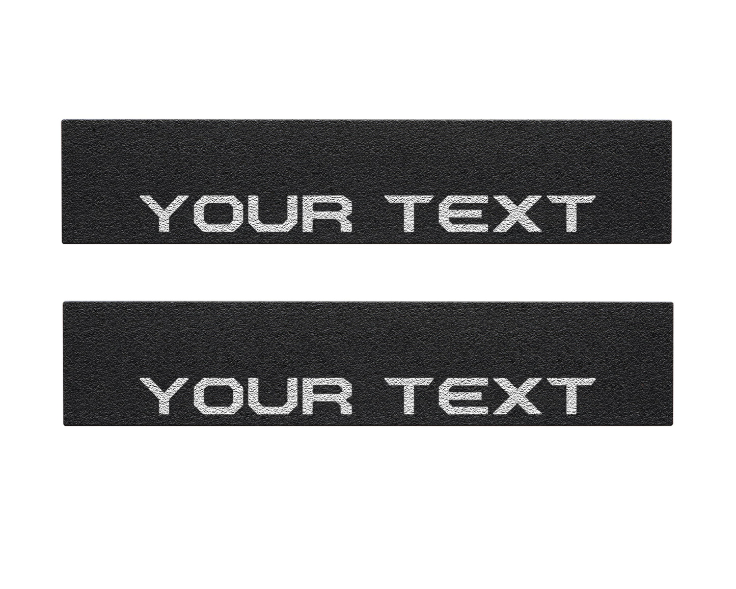 Door Sill Protection Overlays (Textured) Fits 2017-2022 Ford Super Duty by Tufskinz.com