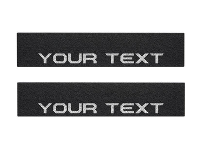 Door Sill Protection Overlays (Textured) Fits 2017-2022 Ford Super Duty by Tufskinz.com