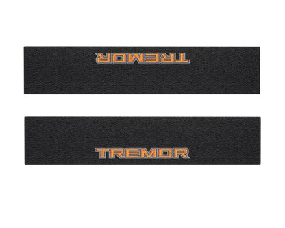 Door Sill Protection Overlays (Textured) Fits 2017-2022 Ford Super Duty by Tufskinz.com