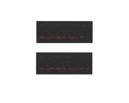 Door Sill Protection Overlays (Textured) Fits 2017-2022 Ford Super Duty by Tufskinz.com