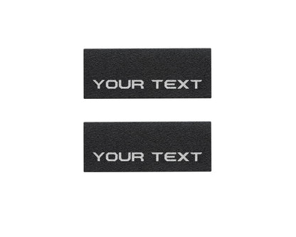 Door Sill Protection Overlays (Textured) Fits 2017-2022 Ford Super Duty by Tufskinz.com