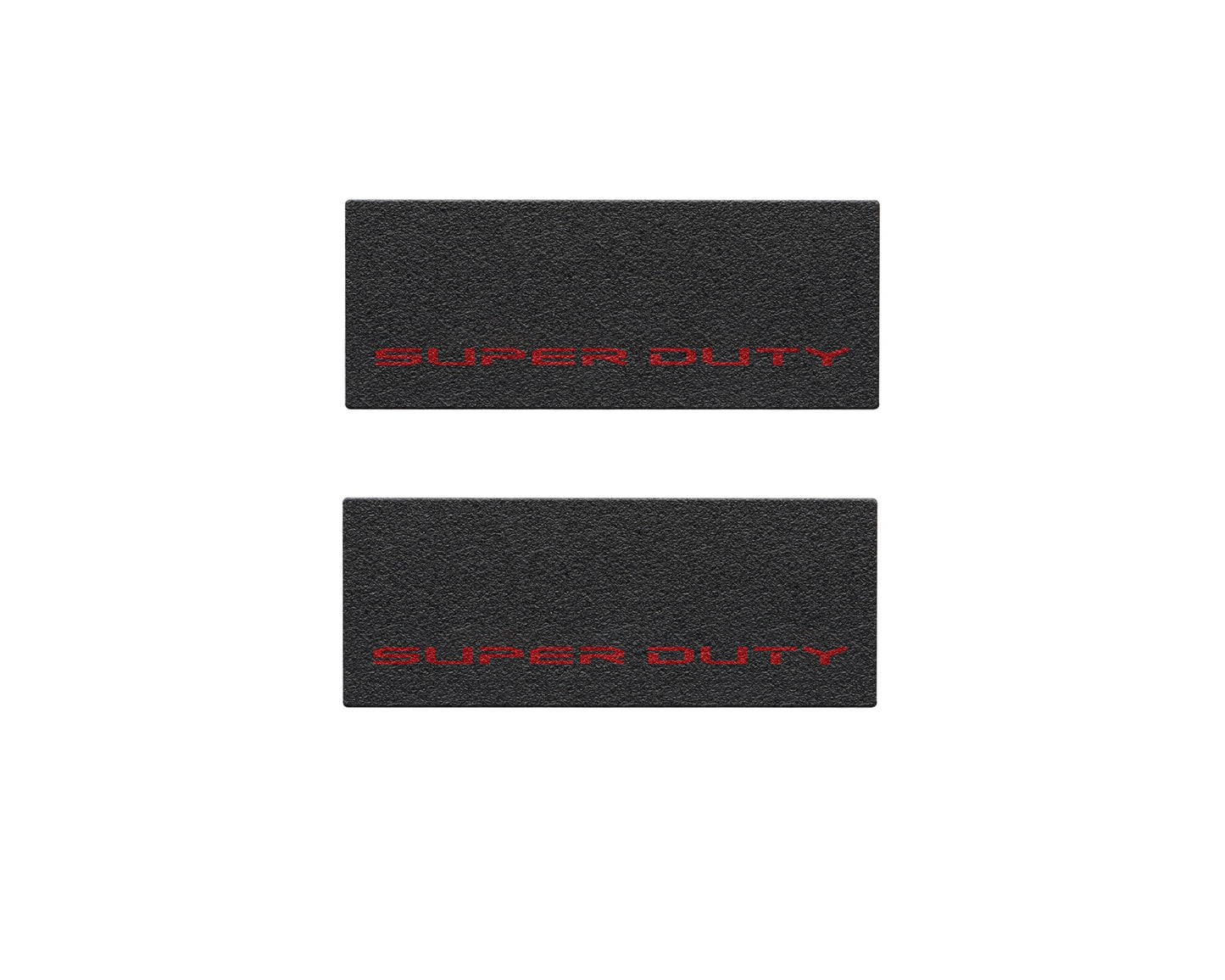 Door Sill Protection Overlays (Textured) Fits 2017-2022 Ford Super Duty by Tufskinz.com